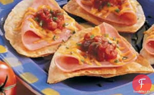 Schinken-Käse-Tortillas