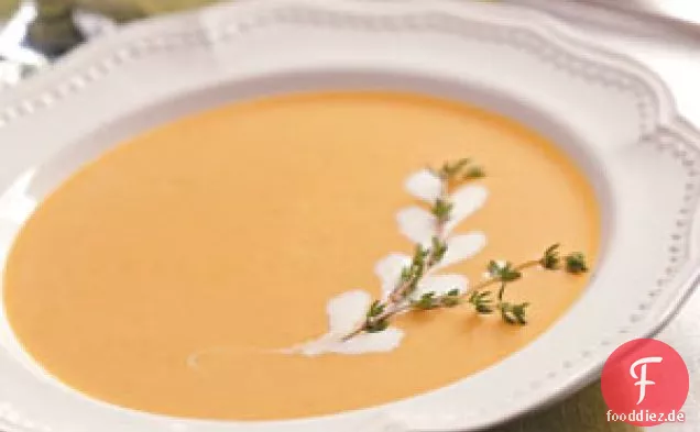 Ingwer-Kürbis-Bisque