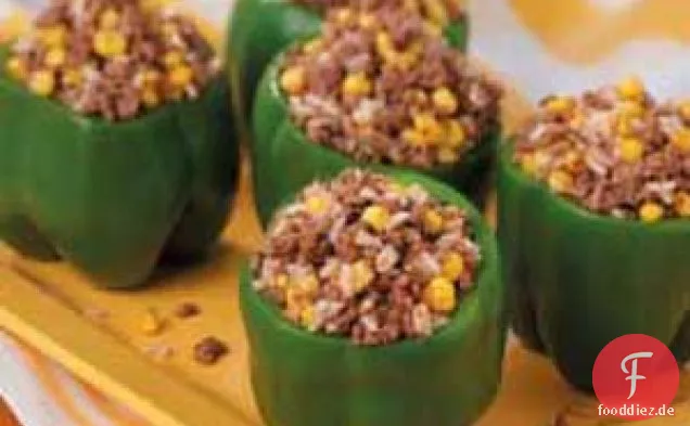 Pikante gefüllte Paprika