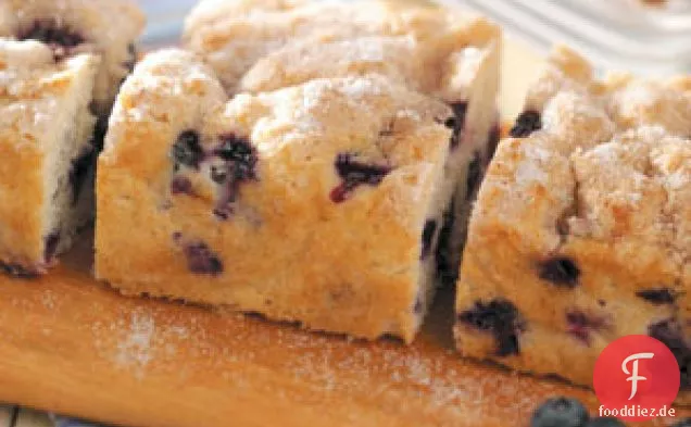 Blaubeer-Kaffeekuchen mit Streuseln