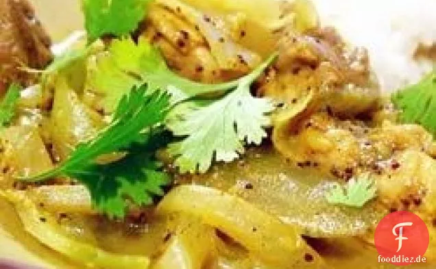 Scharfes Hühnercurry