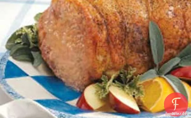 Gegrillter Schweinelendenbraten