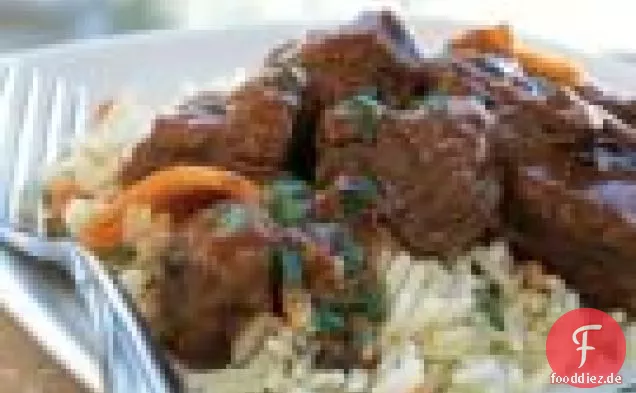 Thailändisches rotes Curry-Rindfleisch