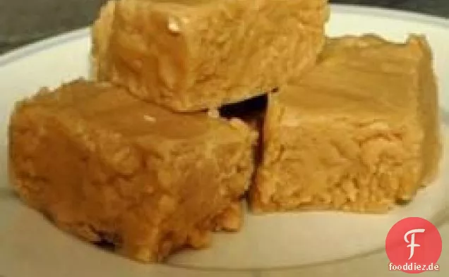 Cremiges Erdnussbutter-Fudge