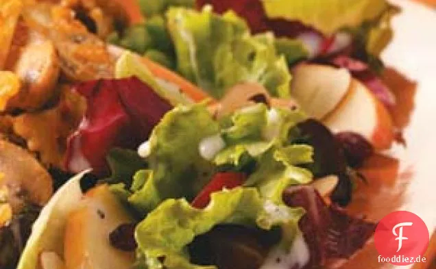 Einfacher gemischter Salat für zwei