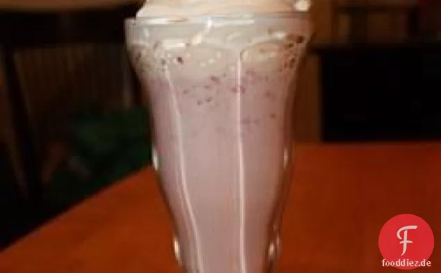 Leckerer Erdbeershake