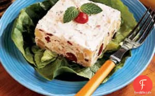 Gefrorener Cranberry-Bananen-Salat