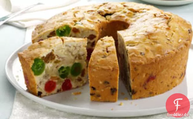 Makeover Weißer Früchtekuchen