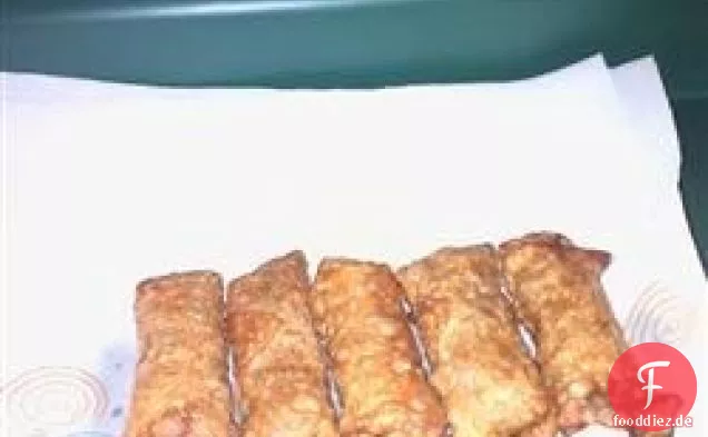 Authentische chinesische Eierbrötchen
