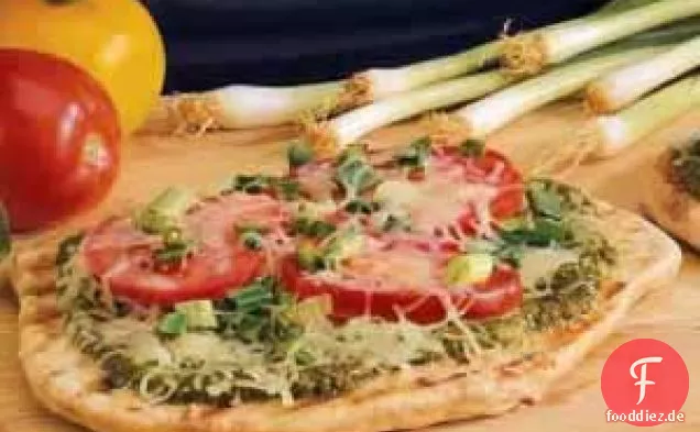 Individuelle gegrillte Pizzen