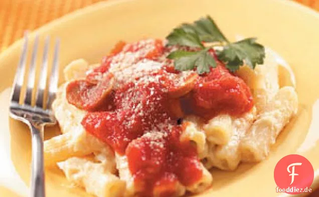 Gebackene Rigatoni