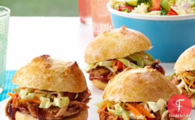 BBQ Chicken Sliders