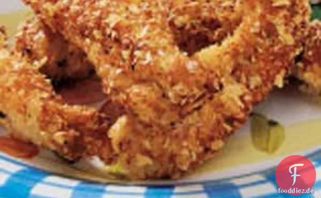 Knusprige Hähnchenstreifen