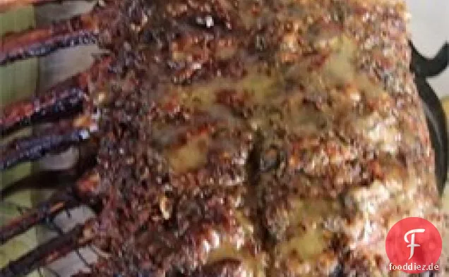 Lammkarree mit Minzkruste