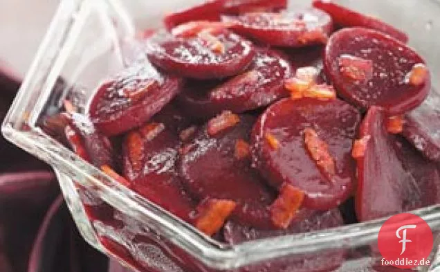 Orangenglasierte Rote Bete