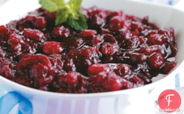 Dreifache Cranberry-Sauce