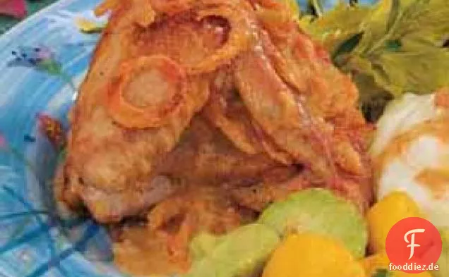 Gebackener Fasan in Soße