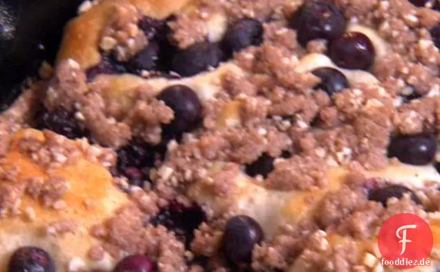Einfacher Blaubeer-Pfannenkuchen