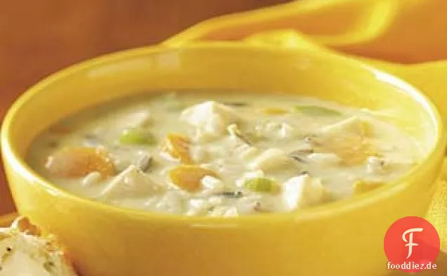 Hühner-Wildreissuppe