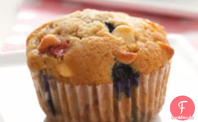 Rot-Weiß-Blaue Muffins