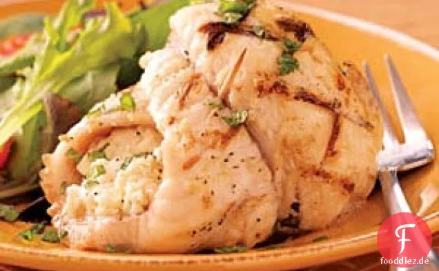 Griechischer gegrillter Wels