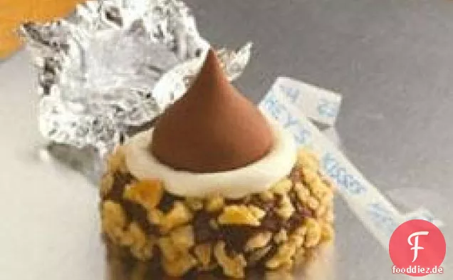 Schokoladen-Daumenabdruck-Kekse