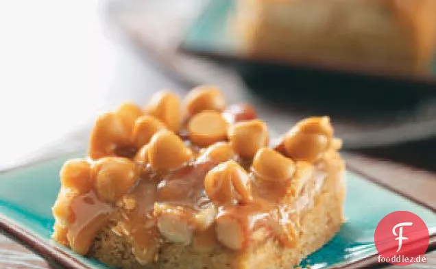 Klebrige Butterscotch-Riegel