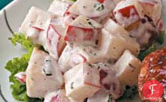 Kartoffelsalat mit Knoblauch-Ranch-Sauce