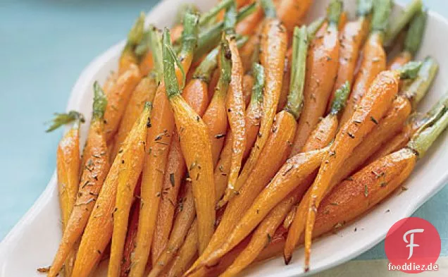 Vanille Kreuzkümmel geröstete Karotten