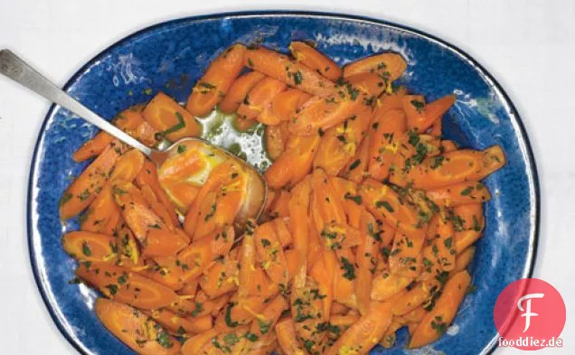 Zitrus-glasierte Karotten