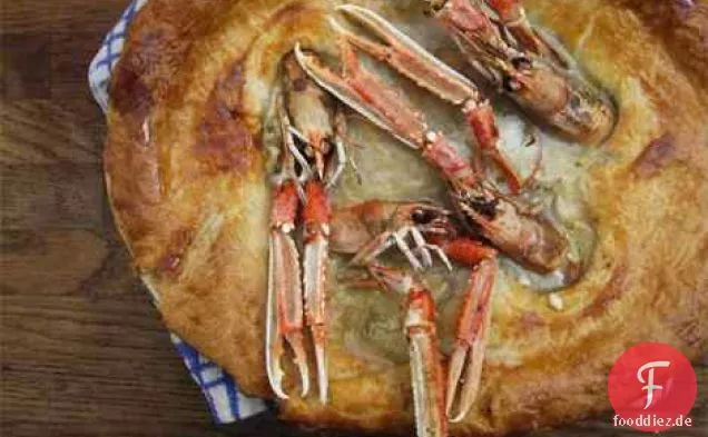 Stargazy Pie Mit Seeteufel Und Scampi