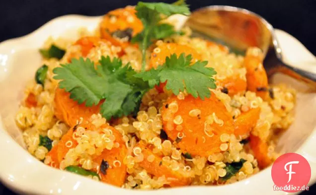 Marokkanische Quinoa und Karotten