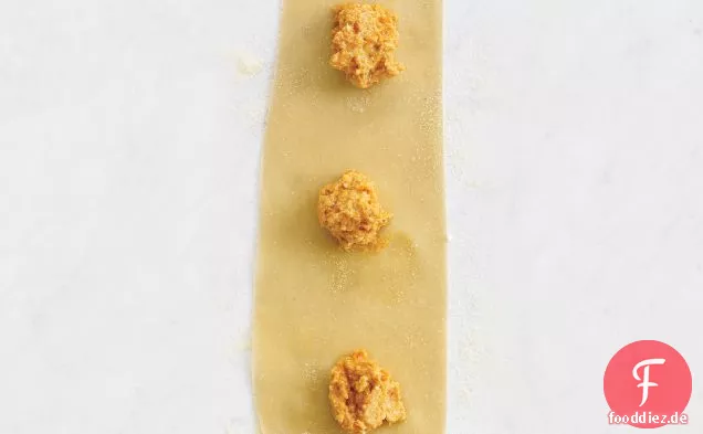 Karotten-Ricotta-Ravioli