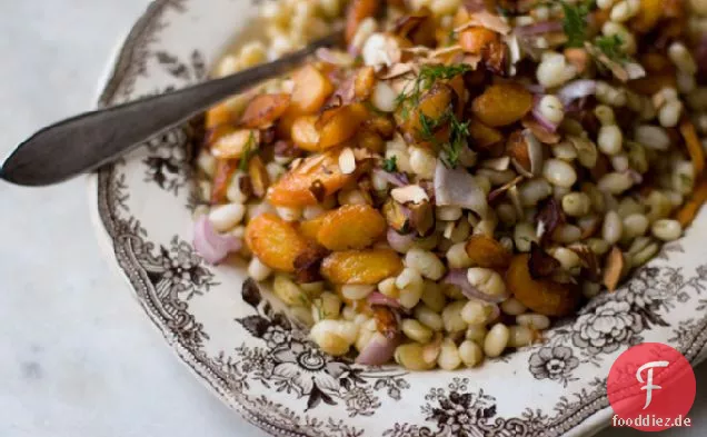 Karotten-, Dill- und Weißbohnensalat-Rezept