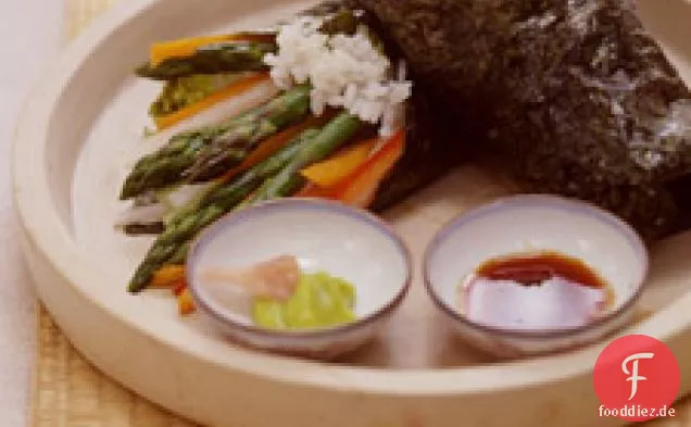 Gemüse-Handrolls