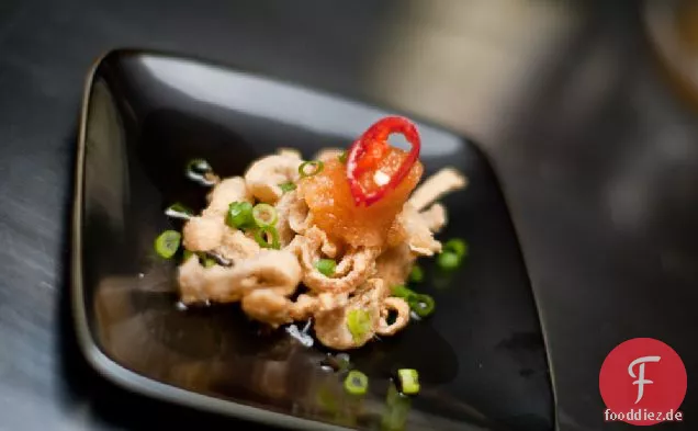 Crispy Chicken Cracklin Mit Ponzu