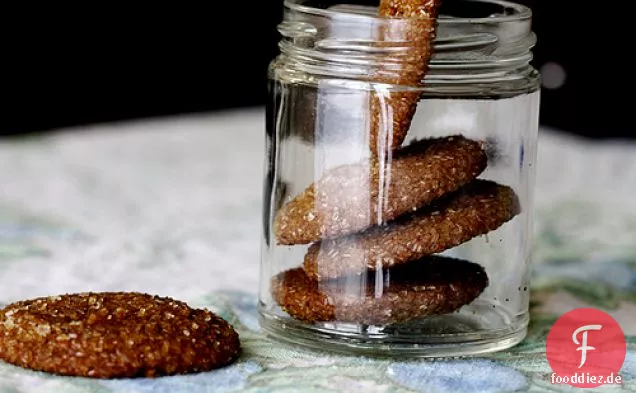 Zucker verkrustete Ingwer-Kaugummis