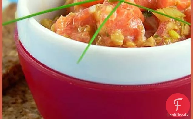 Ingwer Lachs Tartar
