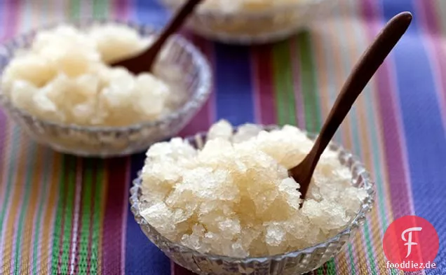Zitronengras + Ingwer Granita