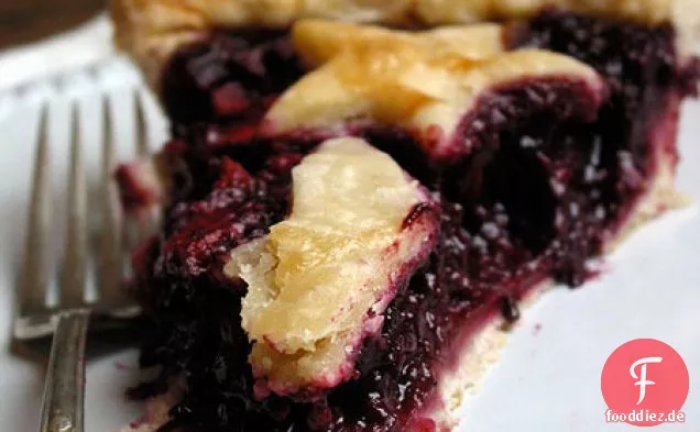 Apfel-Brombeerkuchen mit Ingwer