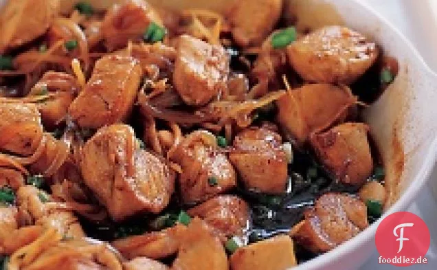 Huhn mit Ingwer