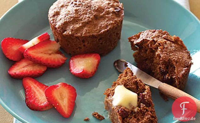 Schnelle Ingwer-Kleie-Muffins
