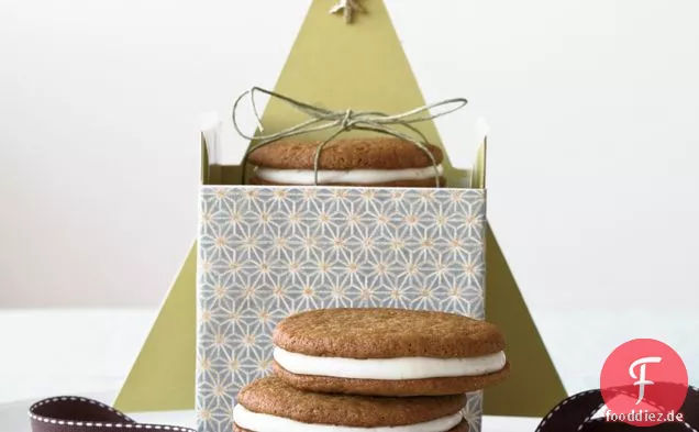 Ingwer-Sandwich-Kekse