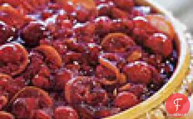 Gingered Cranberry und Kumquat Relish