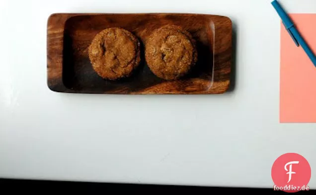 Chocolate Chip Ingwer-Melasse Cookies