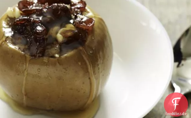 Walnuss, Ingwer Und Cranberry Gefüllte Äpfel