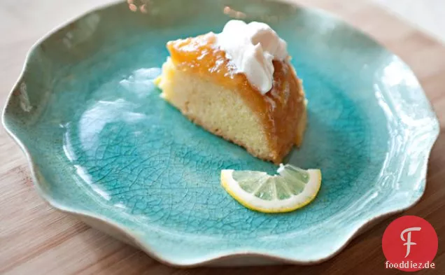 Zitrone Ingwer gedämpfter Pudding