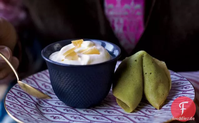 Zitrone-Ingwer-Mousse