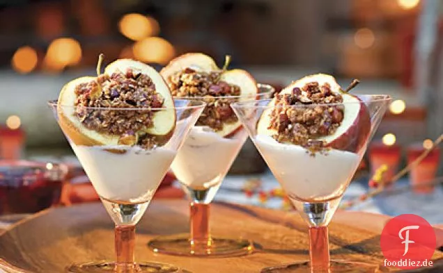 Müsli-Ingwer Bratäpfel