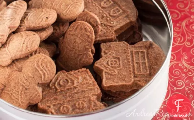 Speculaas (geformte Ingwerplätzchen)